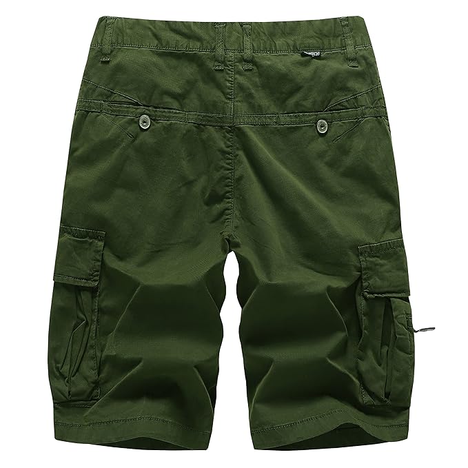L'MONTE Imported Men's Relaxed Fit Outdoor Multi-Pocket Cotton short My Store