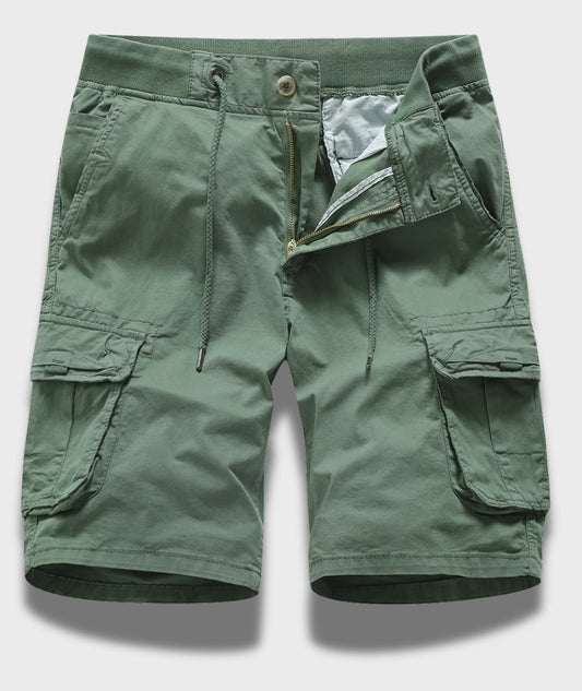 L'MONTE Men's Imported Cotton Green Cargo Shorts Lmonte International