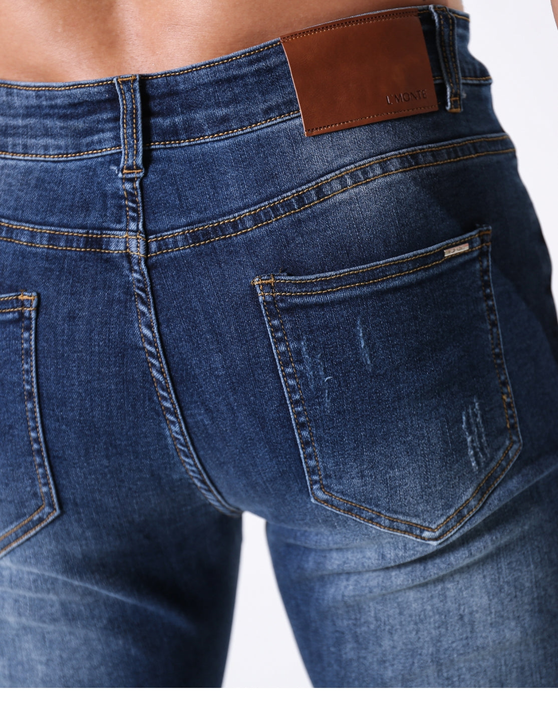 L'MONTE Imported Super Skinny Fit Stretchable Denim Jeans Lmonte International