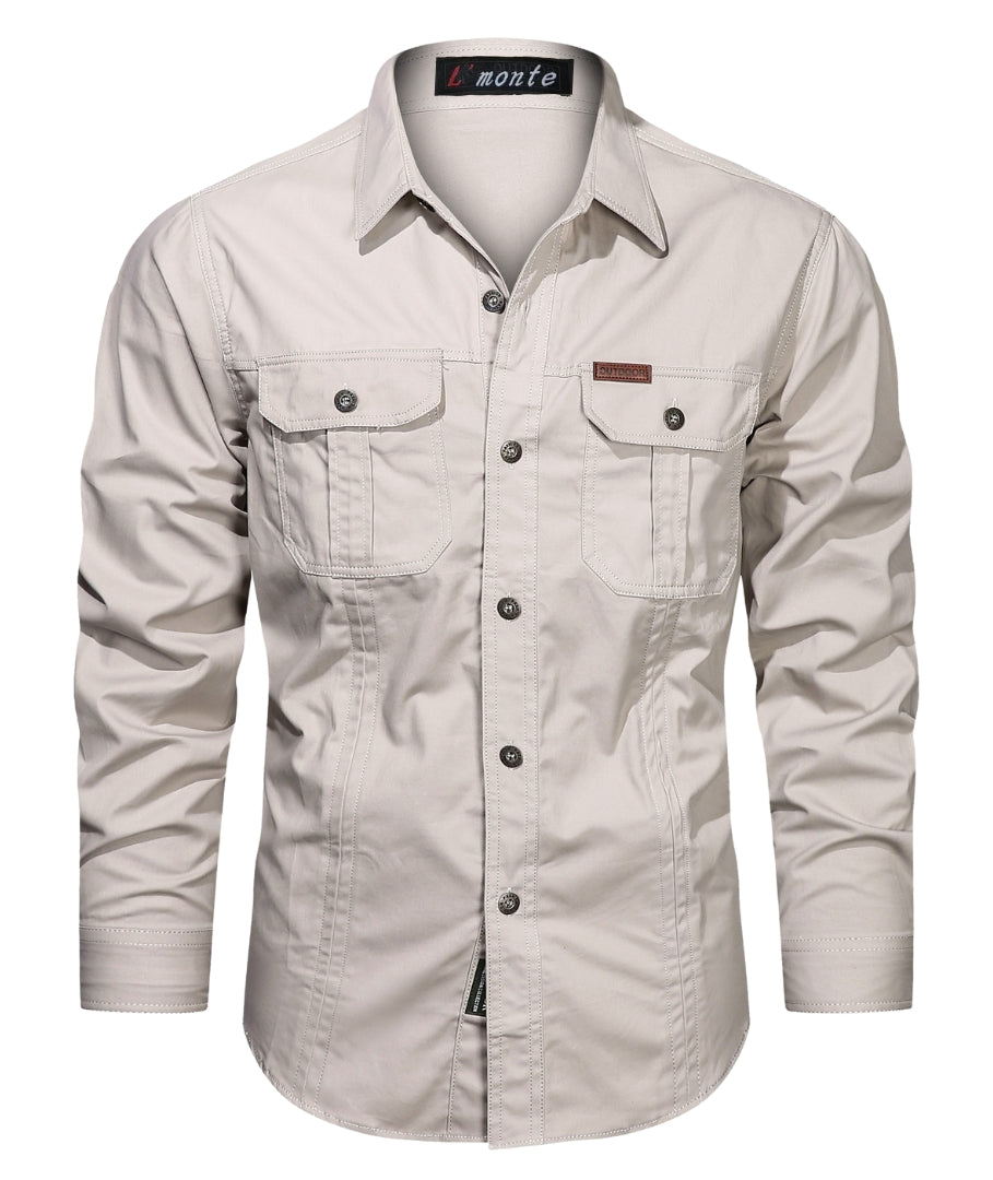 L'MONTE Imported Cotton Casual Full Shirts My Store