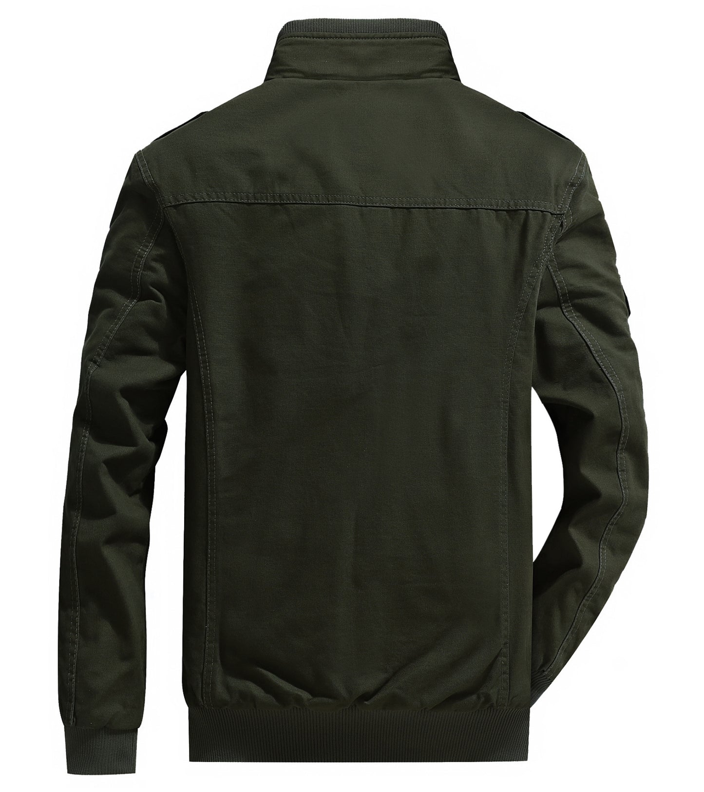 L'MONTE Men's Army Green Military Style Cargo Cotton Jacket My Store
