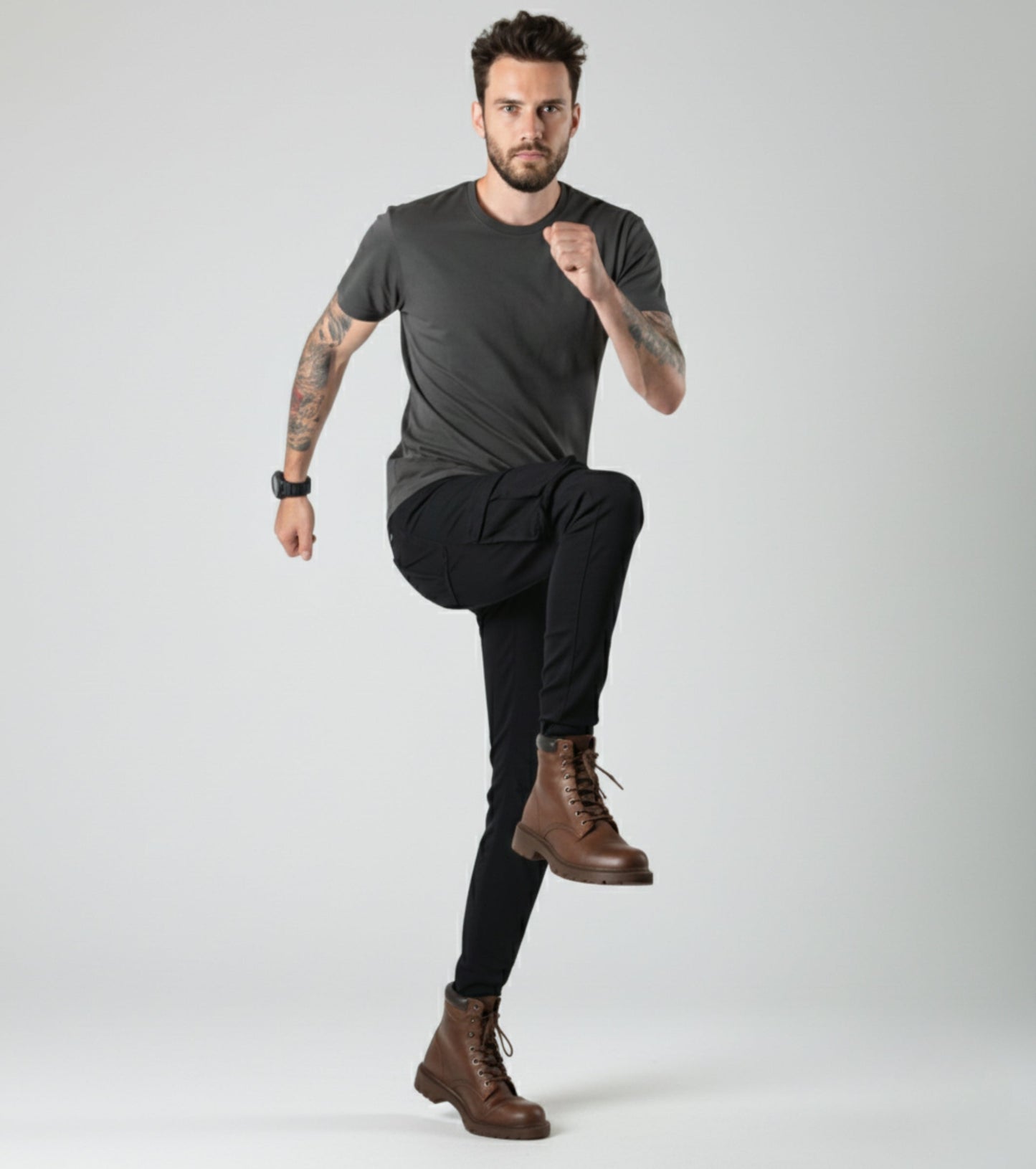 L'MONTE Men's Skinny Fit Stretchy Joggers My Store