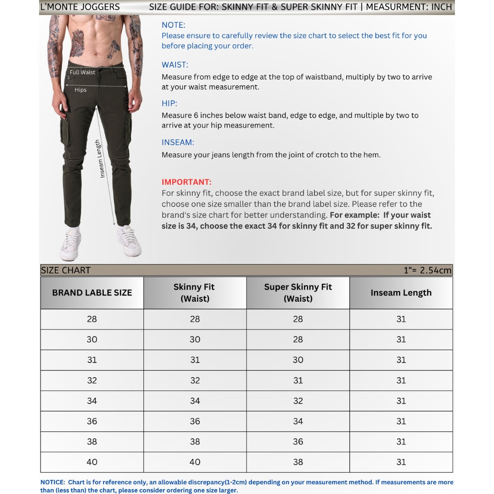 L'MONTE Imported Multi Pockets Cotton Cargo Joggers My Store