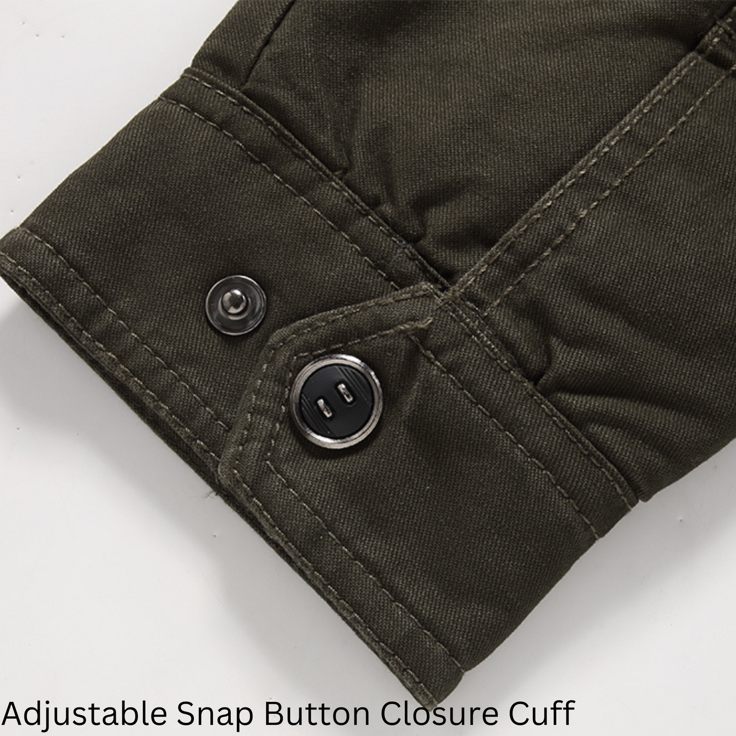 L'MONTE Men's Black Fleece-Lined Bomber Jacket My Store
