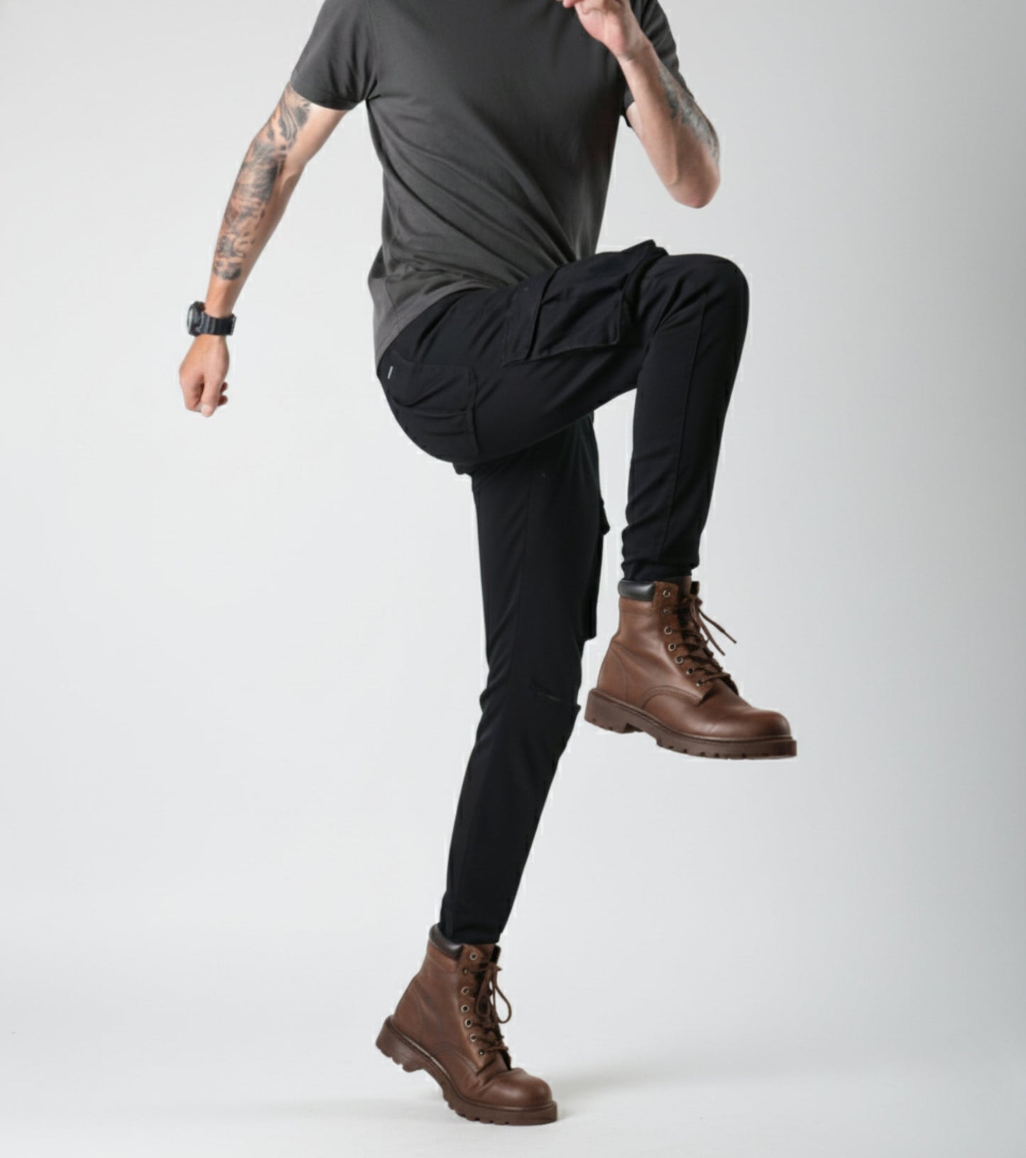 L'MONTE Men's Skinny Fit Stretchy Joggers My Store