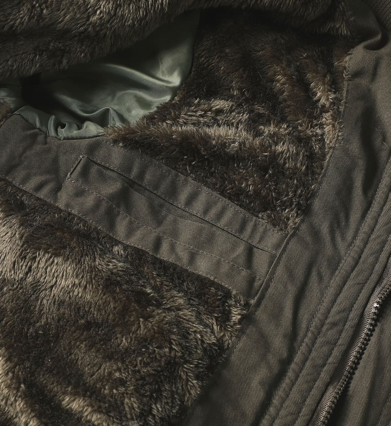 L'MONTE Men's Army Green Military-Style Cargo Winter Jacket My Store