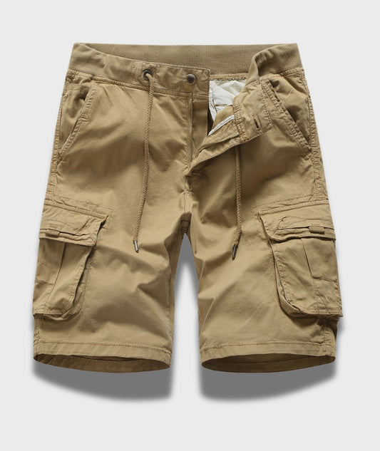 L'MONTE Men's Imported Cotton Khaki Cargo Shorts My Store