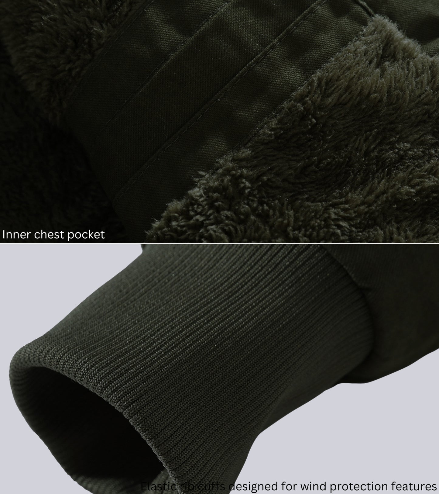 L'MONTE Men's Khaki Military Style Cargo Cotton Jacket My Store