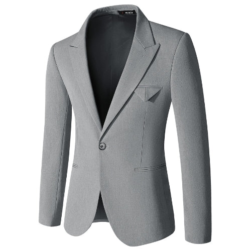 L'MONTE Imported 3 Piece Suit Blazer for Men Formal Slim Fit with One Button Closure Coat (BLSLM6901) My Store