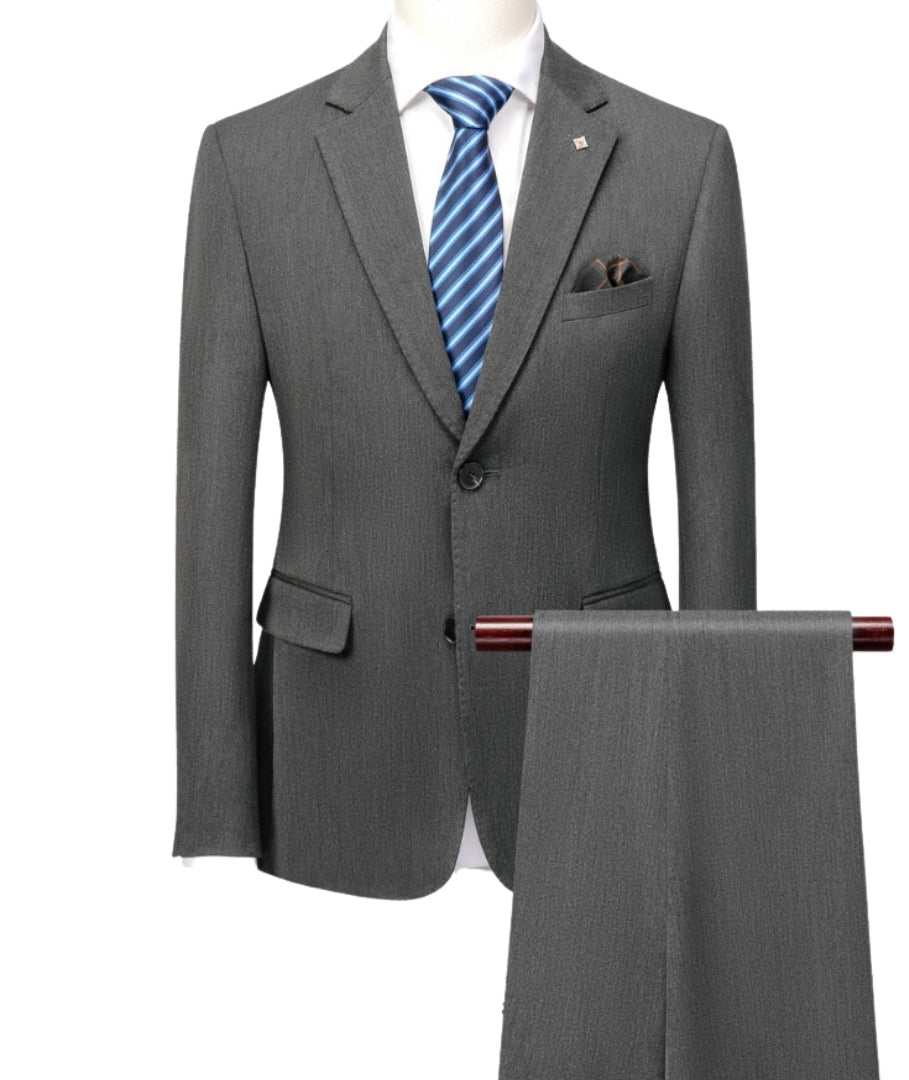 L'MONTE Imported 2 Piece Suit Blazer for Men Formal Slim Fit Two Button Closure Coat(BLPLM96002) My Store