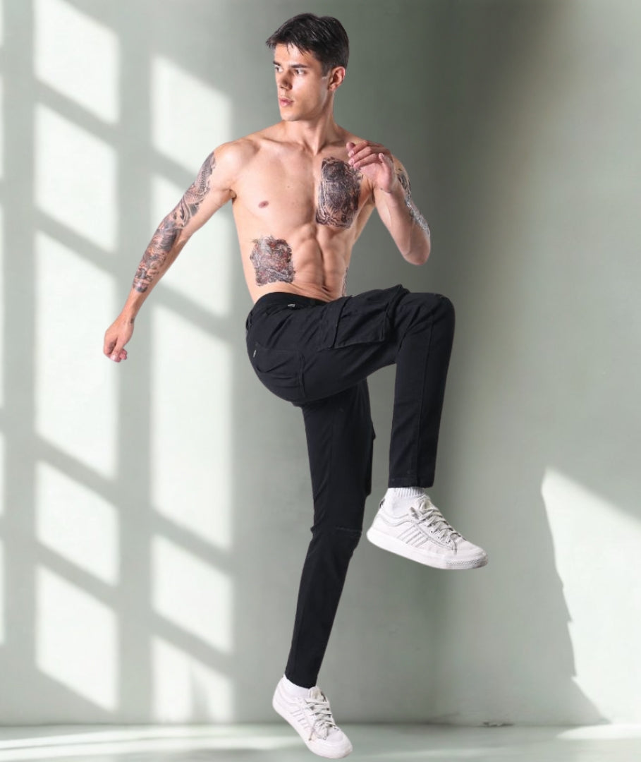 L'MONTE Men's Skinny Fit Stretchy Joggers My Store