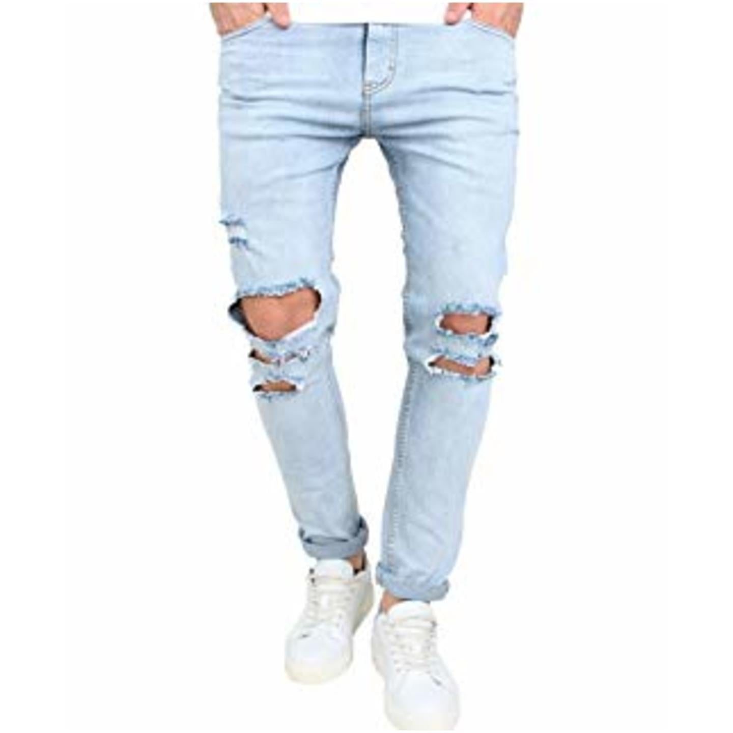 L'monte High Damaged Skinny Jeans My Store
