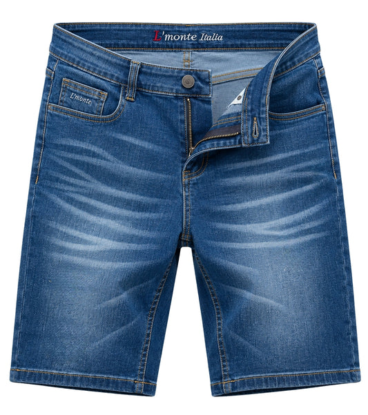 Men Imported Skinny Fit Stretchable Denim Shorts – Casual Summer Wear My Store