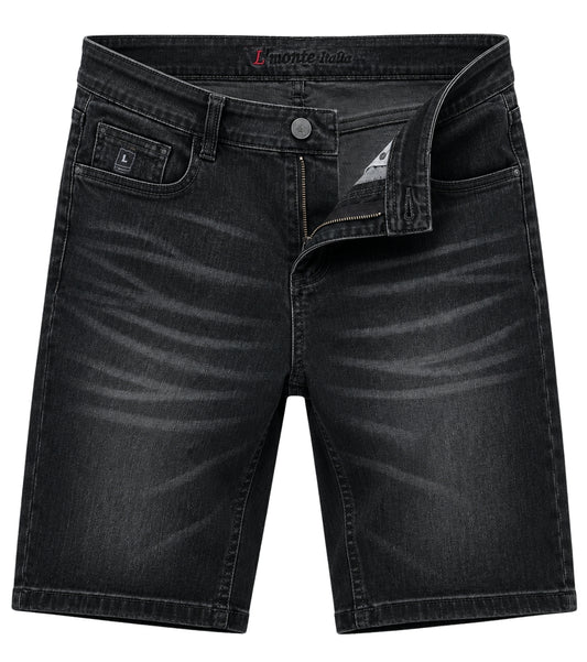 Men Imported Skinny Fit Stretchable Denim Shorts – Casual Summer Wear