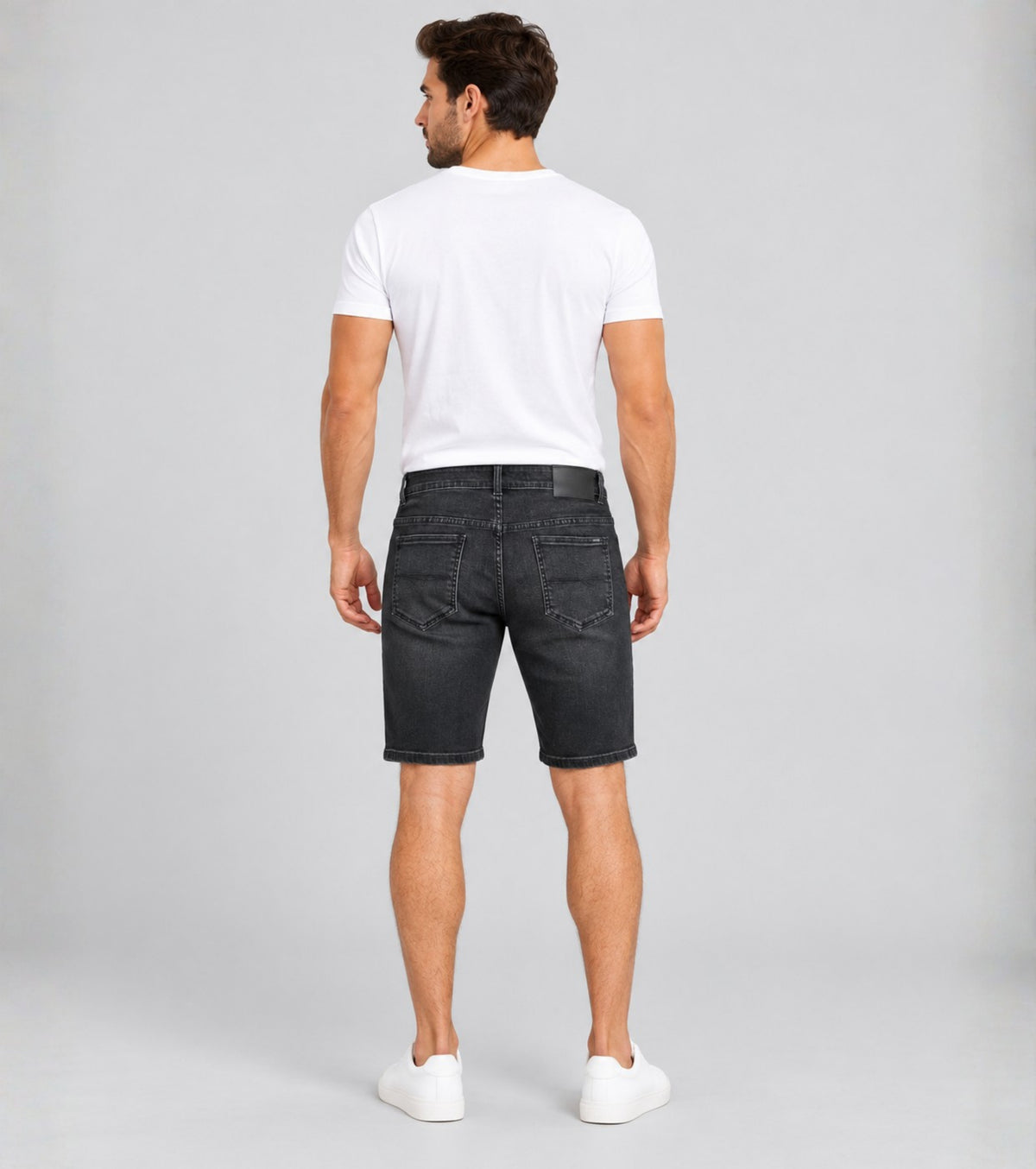 Men Imported Skinny Fit Stretchable Denim Shorts – Casual Summer Wear