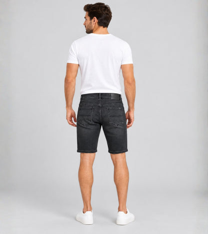 Men Imported Skinny Fit Stretchable Denim Shorts – Casual Summer Wear