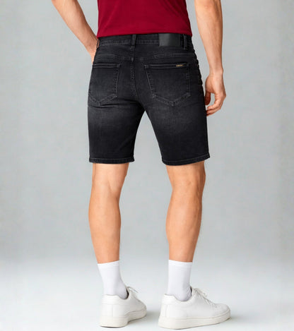 Men Imported Skinny Fit Stretchable Denim Shorts – Casual Summer Wear My Store
