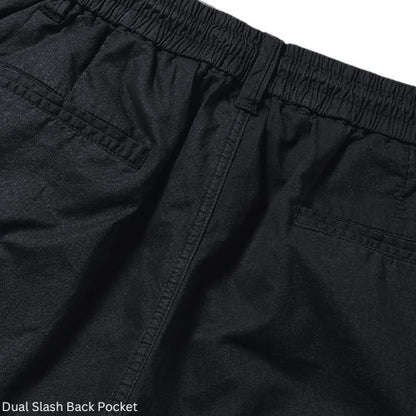 L'MONTE Imported Men's  Black Cotton Cargo Shorts Lmonte International