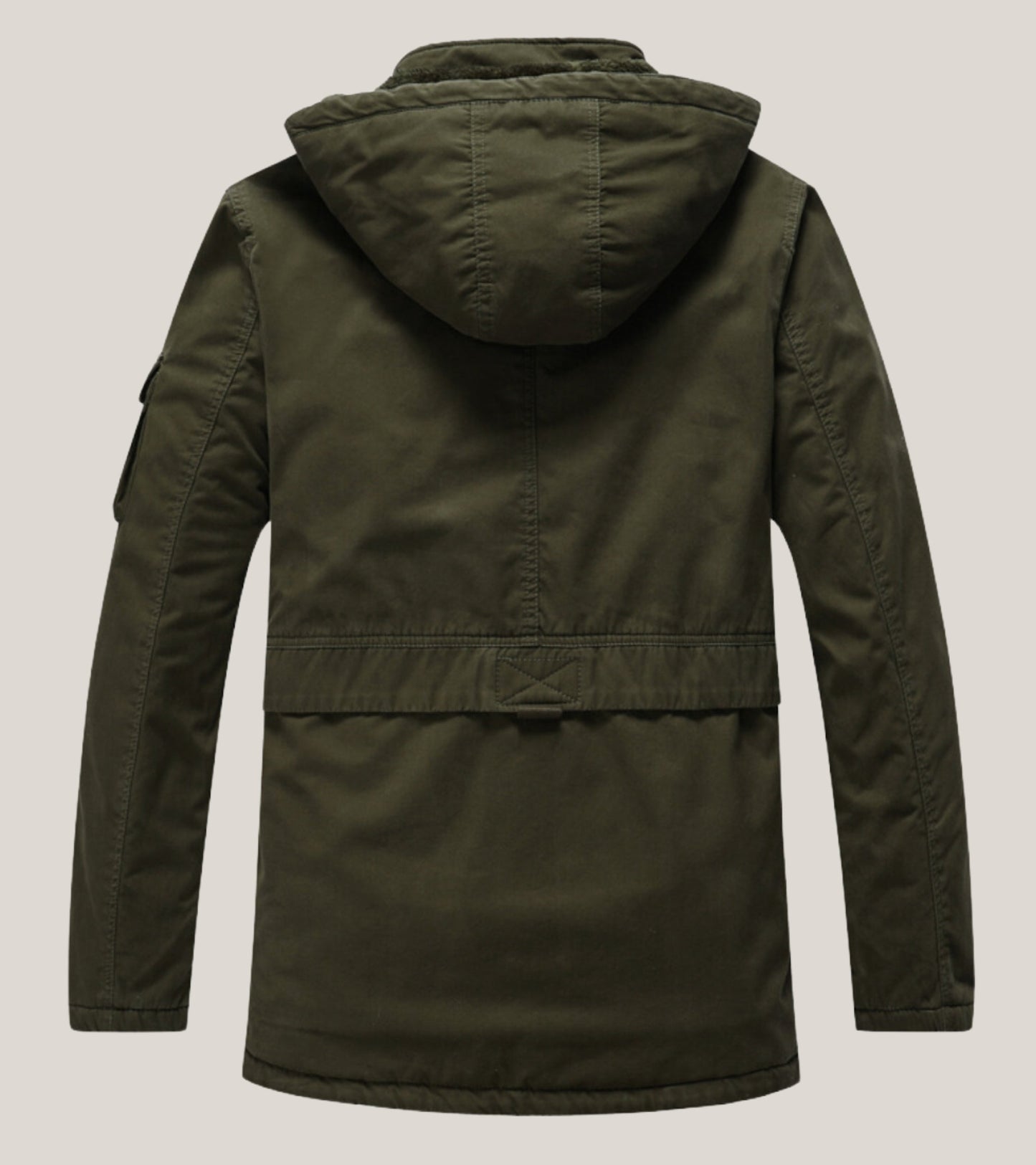 L'MONTE Men's Army Green Heavy-Duty Winter Jacket My Store