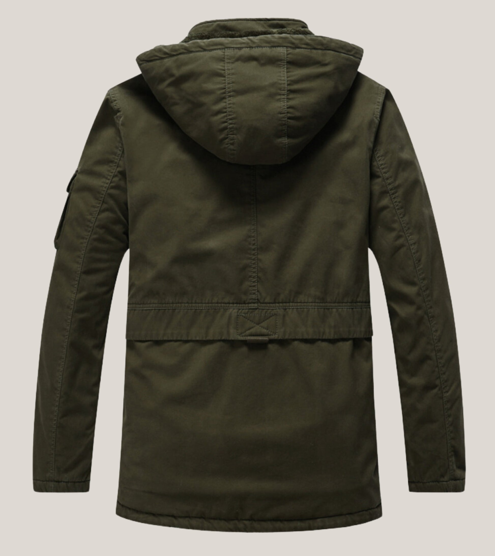 L'MONTE Men's Army Green Heavy-Duty Winter Jacket My Store