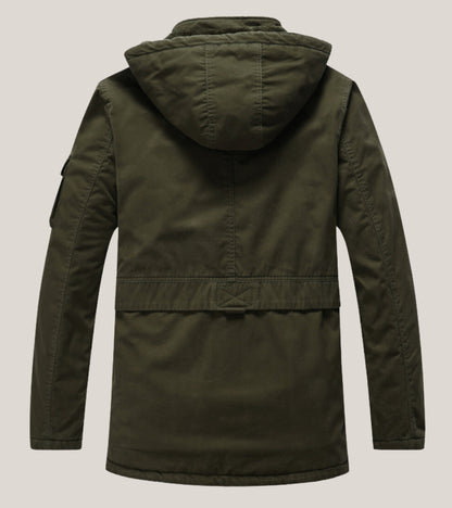 L'MONTE Men's Army Green Heavy-Duty Winter Jacket My Store