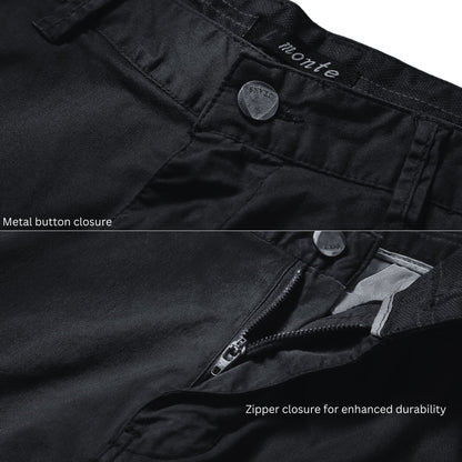 L'MONTE Men's Imported Cotton Black Casual Shorts My Store