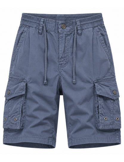 L'MONTE  Imported  Men's Multi Grey Pocket Cargo Shorts | Casual Utility Shorts for Men My Store