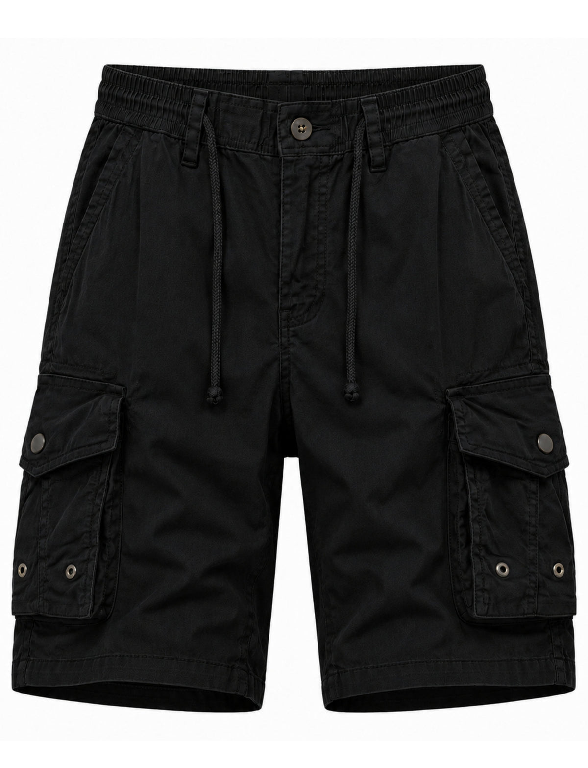L'MONTE  Imported  Men's Multi Black Pocket Cargo Shorts | Casual Utility Shorts for Men My Store