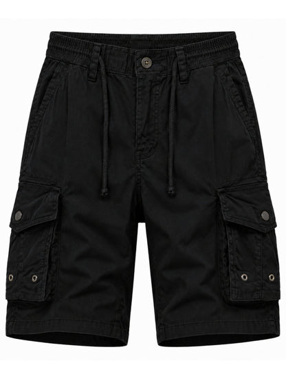 L'MONTE  Imported  Men's Multi Black Pocket Cargo Shorts | Casual Utility Shorts for Men My Store