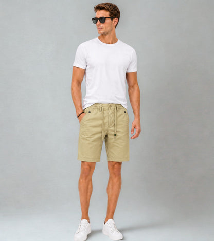 L'MONTE Imported Men's Casual  Khaki Chino Shorts My Store