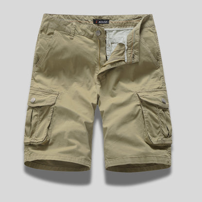 L'MONTE Men's Imported Cotton Khaki Casual Shorts My Store