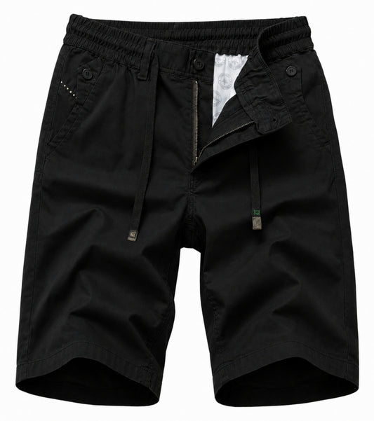 L'MONTE Imported Men's Casual Black Chino Shorts My Store
