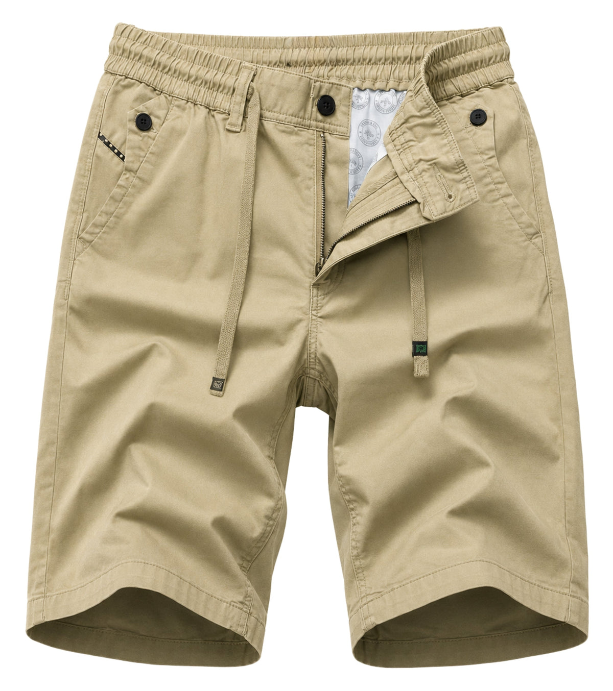 L'MONTE Imported Men's Casual  Khaki Chino Shorts My Store