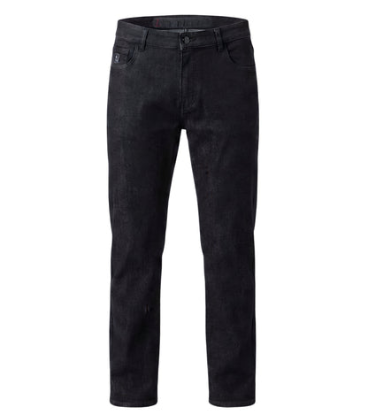 L'MONTE Imported Carbon Black Stretchable Denim Slim Fit Jeans Pant for Men | Machine Wash My Store