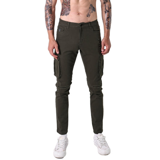L'MONTE Imported Multi Pockets Cotton Cargo Joggers My Store