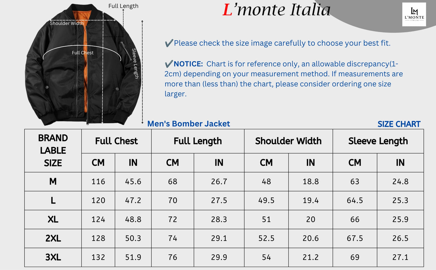 L'MONTE Men's Black Polyester Bomber Jacket My Store