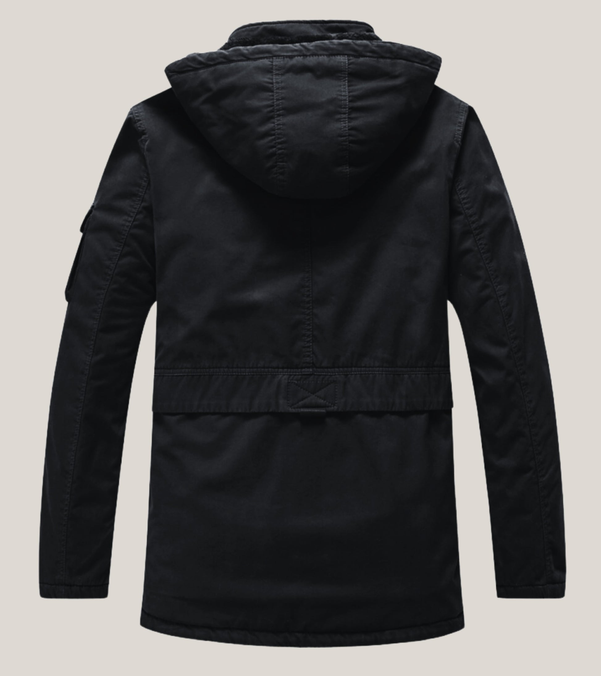 L'MONTE Men's Black Heavy-Duty Winter Jacket My Store