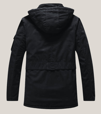 L'MONTE Men's Black Heavy-Duty Winter Jacket My Store