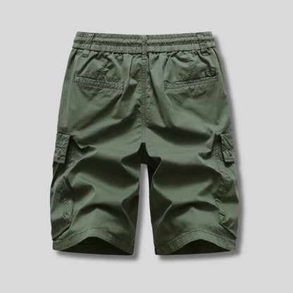 L'MONTE Imported Men's  Green Cotton Cargo Shorts My Store