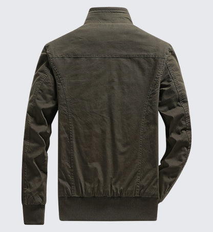 L'MONTE Men's Army Green Military-Style Cargo Winter Jacket My Store