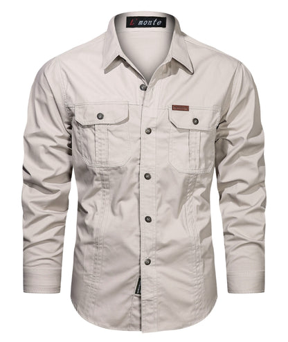 L'MONTE Imported Cotton Casual Full Shirts My Store