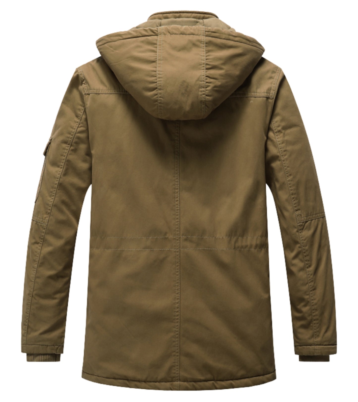 L'MONTE Men's Khaki Heavy-Duty Winter Jacket My Store
