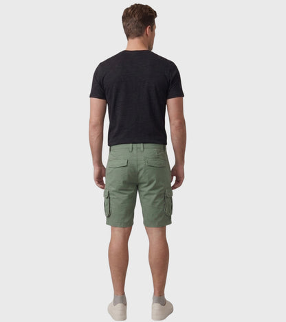 L'MONTE Imported Men's Green Slim Fit Cotton Cargo Shorts – Casual Summer Multi Pocket Outdoor Shorts Lmonte International