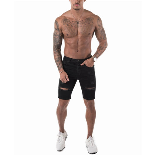 L'monte Black Super Skinny Shorts My Store