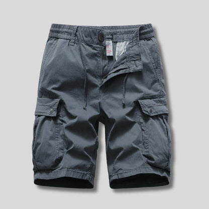 L'MONTE Imported Men's  Grey Cotton Cargo Shorts My Store