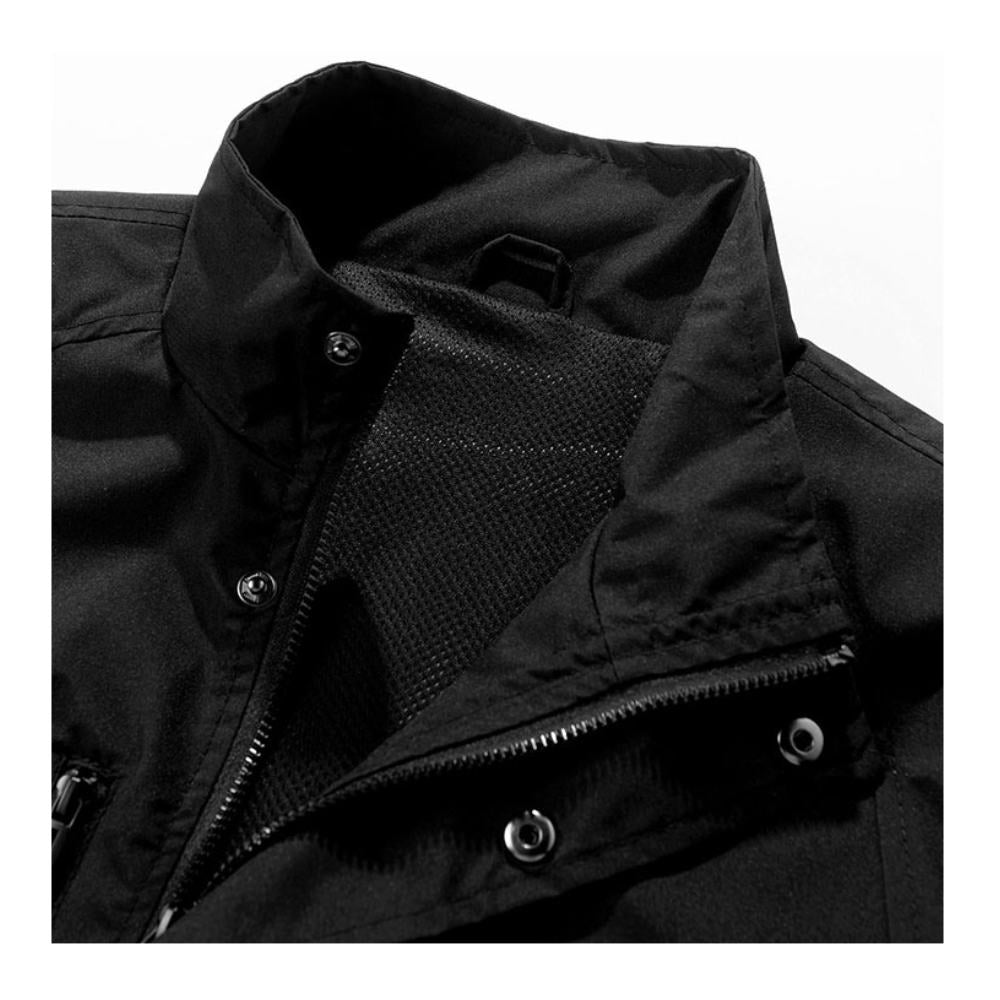 L'MONTE Men's Army Green Windcheater Polyester Jacket My Store