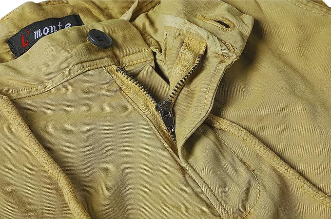 L'MONTE Imported Men's Army Casual Cotton Cargo Shorts My Store
