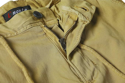 L'MONTE Imported Men's Army Casual Cotton Cargo Shorts My Store