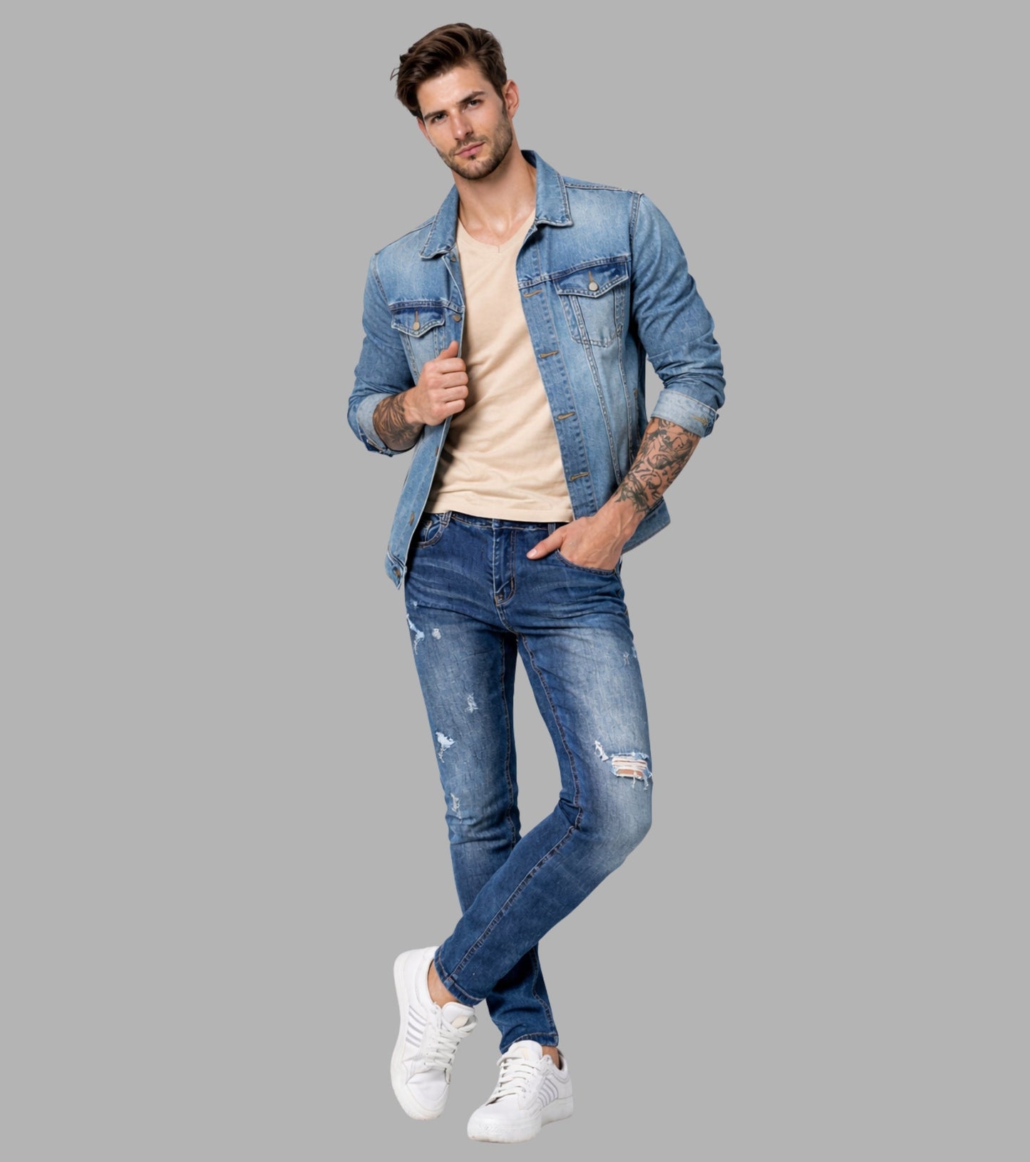 L'MONTE Imported Super Skinny Fit Stretchable Denim Jeans Lmonte International