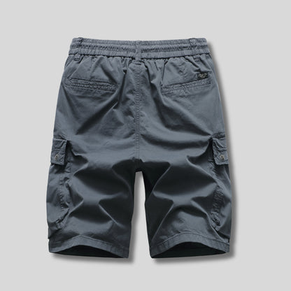 L'MONTE Imported Men's  Grey Cotton Cargo Shorts My Store